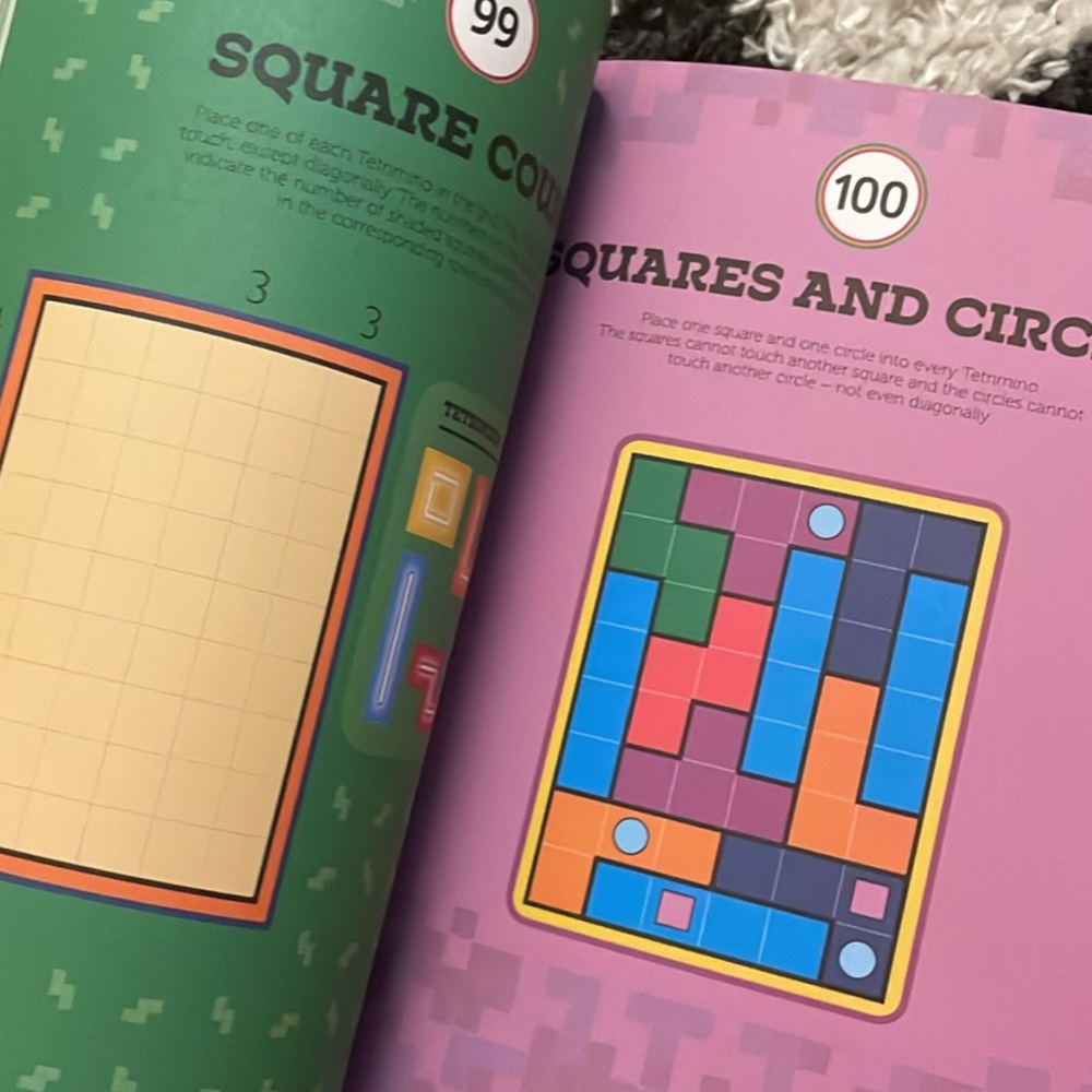 Tetris Puzzles Book - Picture 3 of 5